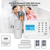 Kit d'alarme sans fil GSM tendance OEM/ODM, nouvelle génération, contrôlable via l'application Tuya Smart Life, système d'alarme Wi-Fi, systèmes d'alarme, sécurité domestique