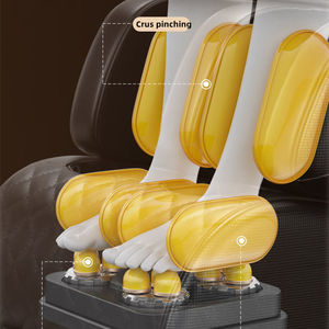 <span class=keywords><strong>Xiamen</strong></span> Высокое качество Натуральная кожа Топ 4d разминающий шиацу массажный портативный стул 2022 - Product Image 3