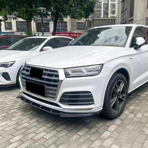 Amp-Z Front Splitter Carbon Fiber Texture Matte Finish For Audi Q5 FY Early S-Line 2018-2020 Car Body Kit - Product Image 2