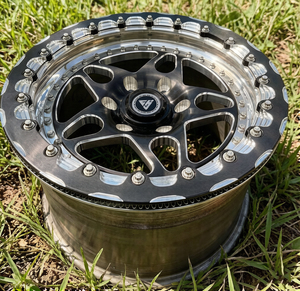 Jantes de course FHJ 17 18 pouces 5x112 5x114.3 5x120 en alliage forgé avec système Beadlock pour Mustang Chevrolet <span class=keywords><strong>Camaro</strong></span> <span class=keywords><strong>SS</strong></span> Nissan Toyota - Product Image 1
