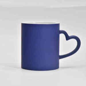 11 oz Custom Logo White Handle <b>Ceramic</b> <b>Cups</b> Sublimation Coffee Mug - Product Image 3