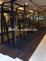جهاز سميث متعدد الوظائف ASJ-A024 من ASJ FITNESS - هيكل من الألومنيوم قابل للتعديل ومتين للتمارين الشاملة للجسم