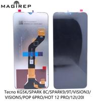 Écran LCD de remplacement à prix d'usine pour téléphones mobiles Tecno KG5K/SPARK 8C/9/9T – Écrans LCD de téléphone en gros