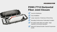 Boîtier de terminaison à fibre optique extérieur FOSC-7712 288F 3 entrées 3 sorties IP68 pour FTTH
