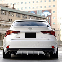 Pour 13-20 Lexus est becquet Lexus IS300 Is350 Style becquet diffuseur coffre en Fiber de carbone
