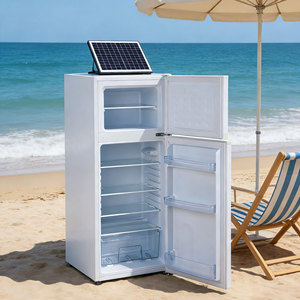 Réfrigérateur solaire à grande capacité avec congélateur supérieur, dégivrage manuel, 178 L, pour usage domestique - Product Image 3