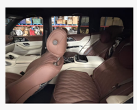 YLD Untuk 13-24 Benz X166 ML/GL/GLS/GLE Interior Dashboard Seat Fittings Upgrade ke Kit Interior Baru Maybach X167 Modifikasi