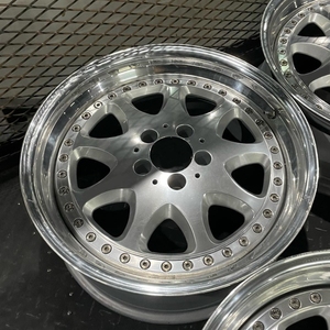 17 18 inch hợp kim hành khách xe rim bku 3 mảnh tùy chỉnh 5x112 cho Mercedes Benz 190e W126 W140 w201 <span class=keywords><strong>W123</strong></span> 280se W124 giả mạo bánh xe - Product Image 2