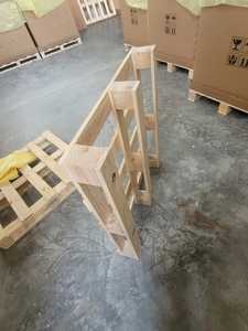 Palettes d'expédition en bois traitées thermiquement de taille personnalisée pour l'exportation, le stockage en entrepôt et la logistique - Product Image 3