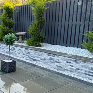 Pannelli murali <span class=keywords><strong>in</strong></span> <span class=keywords><strong>pietra</strong></span> per esterni lastre di quarzo ardesia rivestimenti esterni per la costruzione di pareti - Product Image 2