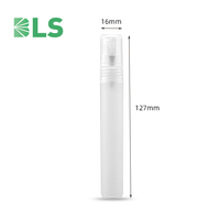 Flacon vaporisateur de parfum en plastique givré personnalisé de 6 ml, 8 ml, 10 ml, rechargeable, atomiseur fin pour voyage, emballage de parfum