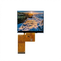 3,51-Zoll TFT LCD-Bildschirm mit 640*480 Auflösung 40-Pin RGB-Schnittstelle Industrielle LED-Hintergrundbeleuchtung 700cd Helligkeit