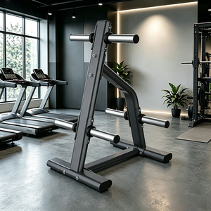 Support de Rangement Multifonctionnel de Haute Qualité pour Haltères et Barres – Fournisseur Direct Usine – Organisateur de Plaques de Poids pour Salle de Sport - Product Image 4