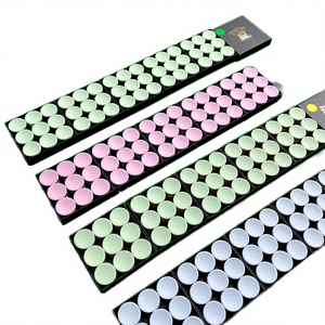 Craie de billard professionnelle Taom V10 en poudre, boîte de 1/2 caleçon, vente chaude, universelle, verte, forme ronde, pour joueurs de billard - Product Image 4