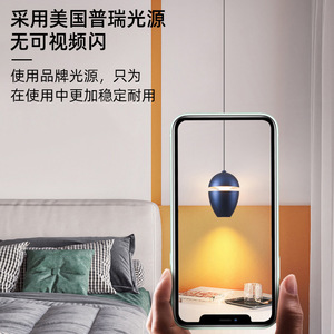 โคมไฟเพดานสไตล์นอร์ดิกโมเดิร์นมินิมอล หรูหรา เหมาะสำหรับข้างเตียง ห้องรับประทานอาหาร ทางเดิน โถงทางเดิน แบบแขวนปรับระดับได้ ดีไซน์สร้างสรรค์ - Product Image 4