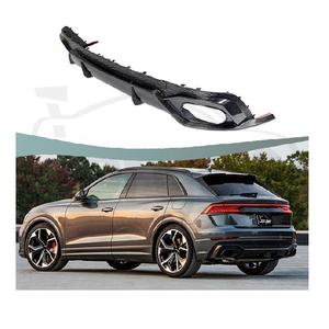 2025 RS Honeycomb fibra <span class=keywords><strong>de</strong></span> carbono parachoques trasero difusor salida Spoiler BodyKit piezas <span class=keywords><strong>de</strong></span> coche para <span class=keywords><strong>Audi</strong></span> Q8 <span class=keywords><strong>RSq8</strong></span> 2021-2024 accesorio <span class=keywords><strong>de</strong></span> afinación - Product Image 1