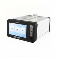 Portable Intelligent Dew Point Analyzer 100,000 Data Storage Auto-Calibration High Accuracy Sound+Light Alarm 24V Battery Gas