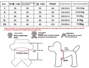 Pull en coton d'hiver classique pour chiot, vêtements pour animaux de compagnie, vêtements pour petits chiens, Corgi, <span class=keywords><strong>bouledogue</strong></span> français - Product Image 5