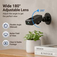 Nouvelle arrivée Mini caméra WIFI alimentée par batterie avec vision nocturne CMOS Petite caméra vidéo IP pour la sécurité à domicile