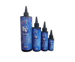 Conjunto de joias de resina epóxi UV de cura rápida conjunto de joias de cristal UV de resina dura