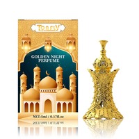 Nouveau parfum pour femmes de Dubaï, flacon d'essence de 5 ml au design taille fine, parfum oriental arabe à base de jasmin et d'huile de noix de coco pour femmes