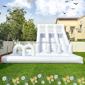 Château gonflable avec toboggan aquatique, trampoline combiné avec toboggan et piscine, piscine à balles océaniques, trampoline pour sauter, à vendre - Product Image 2