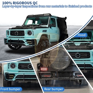 อัพเกรดเป็นชุดแต่ง MSY P920 Limited Edition <span class=keywords><strong>ส</strong></span>ำหรับ Mercedes Benz G-Class W464 W463a กันชนหน้า <span class=keywords><strong>ส</strong></span>ปอยเล<span class=keywords><strong>อร</strong></span>์หลังคา ฝากระโปรงหน้า ชุดแต่งรอบคัน - Product Image 4