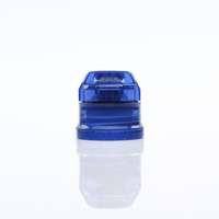 Bouteille de sport en plastique PP anti-fuite avec bouchon à clapet personnalisé de 28 mm rouge, rose, vert, forme unique, impression sérigraphique
