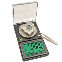 Balance de laboratoire numérique électronique miniature professionnelle de poche pour bijoux, 50 g, 0,001 g, or