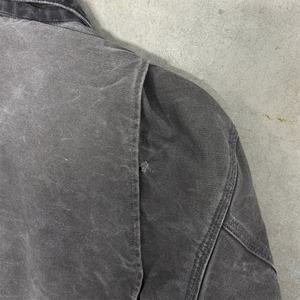 Servicio OEM Personalizado de Fábrica, Chaqueta de Trabajo Vintage de Moda 100% Algodón, Chaqueta Detroit Deslavada y Desgastada - Product Image 6