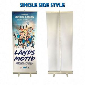 Aluminum Rollup Banner Stand 85x200cm & 100x200cm Double-Sided Retractable Banner Portable Advertising Display - Product Image 5