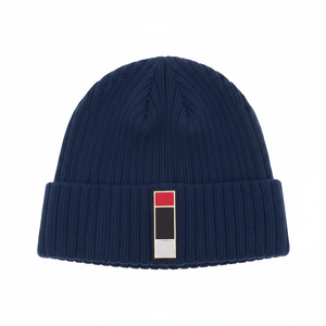 Nuevos gorros al por mayor, gorros para hombres y ropa de invierno teñida Lisa a la moda, gorros de lana 100%, gorros 2026 - Product Image 1