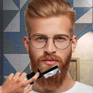 Yurhersu อุปกรณ์จัดแต่ง<span class=keywords><strong>ผม</strong></span>และเคราติดฉลาก<span class=keywords><strong>ส</strong></span>่วนตัวมู<span class=keywords><strong>ส</strong></span><span class=keywords><strong>ผม</strong></span>ออร์แกนิคติดทนนาน - Product Image 3