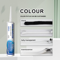 Scellant en silicone RTV résistant aux hautes températures, anti-buée, pour ampoules LED, composants électroniques, scellant de fixation