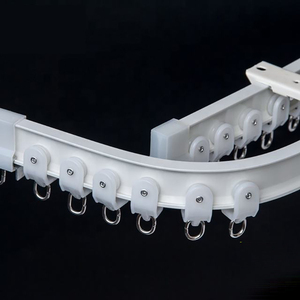 Iksun Phật Sơn 6063 Nhôm Đùn Linh Hoạt Bendable Rèm Theo Dõi Cong Cửa Sổ Bệnh Viện Rèm Đường Sắt - Product Image 2