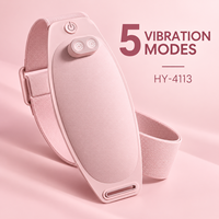 Ceinture de massage ajustable pour la taille et le ventre, masseur abdominal sans fil, étanche, 3 vitesses, arrêt automatique, pétrissage automatique 60 min