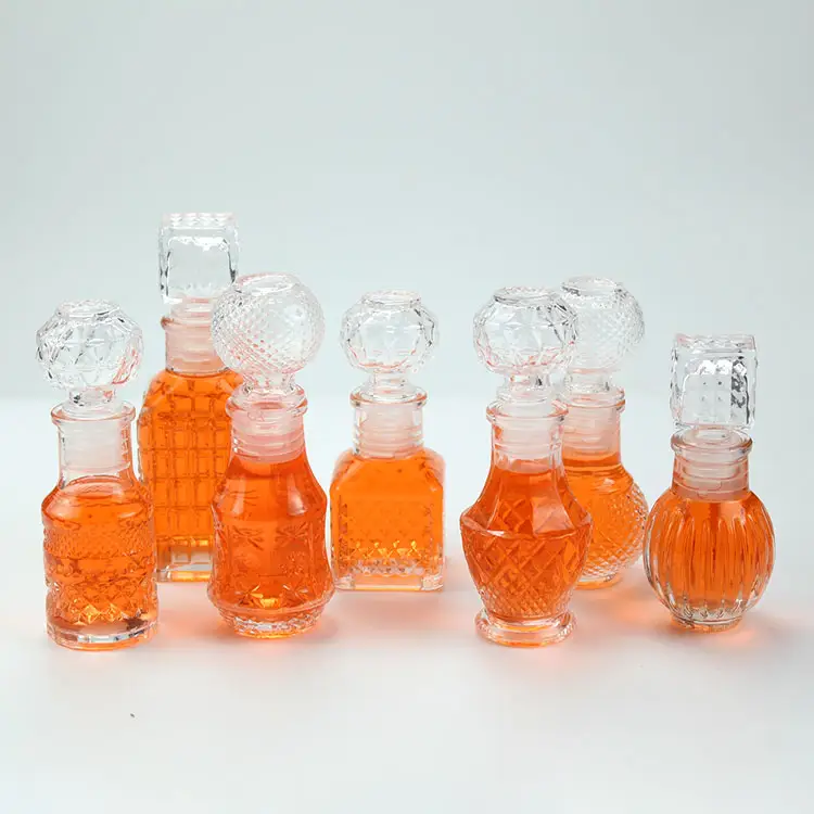 for sale 50ml 100ml Glass wine bottle vodka whisky glass liquor bottle with bottle stopper