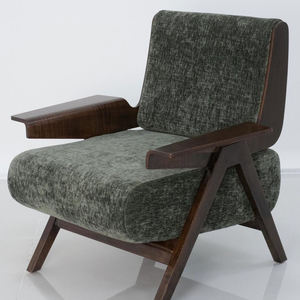 नेडोरिक अवकाश विलासिता लकड़ी के कपड़े आर्मचेयर घरेलू कमरे के उपयोग के लिए कमरे के उपयोग के लिए - Product Image 5