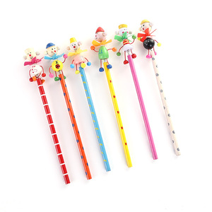 Lápices personalizados con dibujos animados <span class=keywords><strong>3d</strong></span> para <span class=keywords><strong>niños</strong></span>, bonitos, de goma, para la escuela, 2021 - Product Image 3