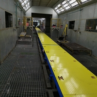 Fournisseur direct d'usine Convoyeur à rouleaux à haute efficacité avec vitesse réglable pour la production de masse et la ligne d'assemblage automobile
