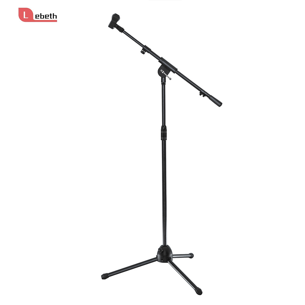 Vente en gros MJ-750 Instruments de musique Support de microphone Trépied pliable Support de microphone en métal