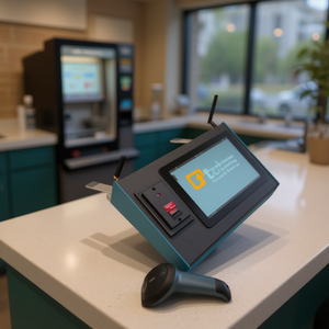 Distributeur automatique de comptoir portable Ttake Ttooly avec écran tactile et lecteur de codes-barres pour usage commercial - Product Image 3