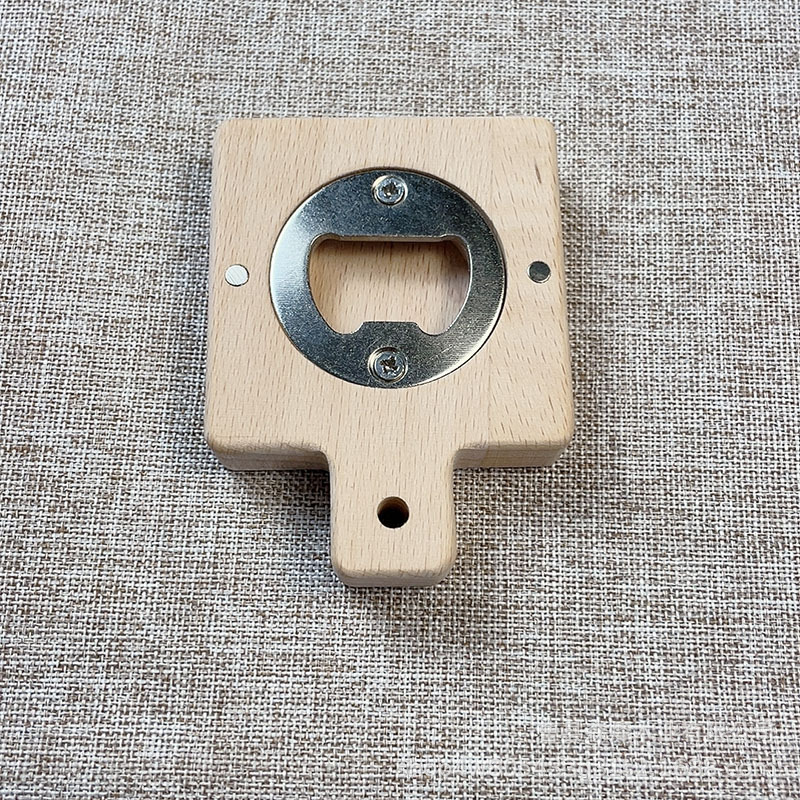 12 carrés en bois de hêtre