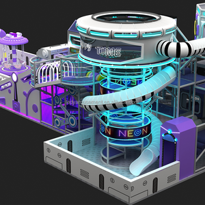 Customized Large <b>Indoor</b> Playground with Soft <b>Indoor</b> Play Equipment & Amusement Park <b>Slides</b> for Children - Product Image 2