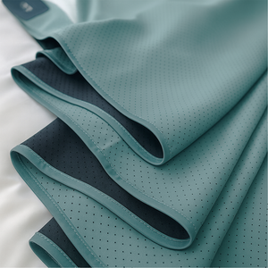 绿色PU皮革床用接地垫，导电片可减少静电，改善睡眠质量，厂家直供 - Product Image 2