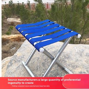 Chaise pliante extérieure en aluminium portable pour Camping pêche <span class=keywords><strong>randonnée</strong></span> et pique-nique Mini <span class=keywords><strong>siège</strong></span> de tabouret de rangement - Product Image 2