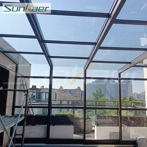 Sunkaer Profesional retráctil al aire libre sol gazebo sunroom patio recinto pantalla instalación <span class=keywords><strong>terraza</strong></span> cubierta habitación cerrada - Product Image 5