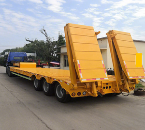 <span class=keywords><strong>Semirremolque</strong></span> <span class=keywords><strong>de</strong></span> plataforma baja autodescargable para el transporte <span class=keywords><strong>de</strong></span> maquinaria <span class=keywords><strong>de</strong></span> construcción, remolque <span class=keywords><strong>de</strong></span> plataforma baja con cuello <span class=keywords><strong>de</strong></span> cisne desmontable en venta - Product Image 5