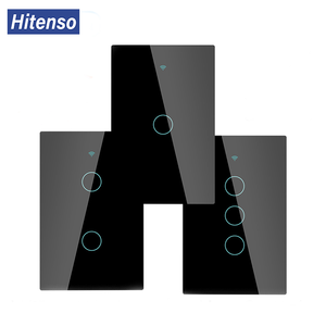Interruptor inteligente europeo con wifi, control remoto inalámbrico por aplicación tuya, pcb, <span class=keywords><strong>2021</strong></span> - Product Image 1
