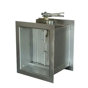 galvanized steel manual air release hvac air damper